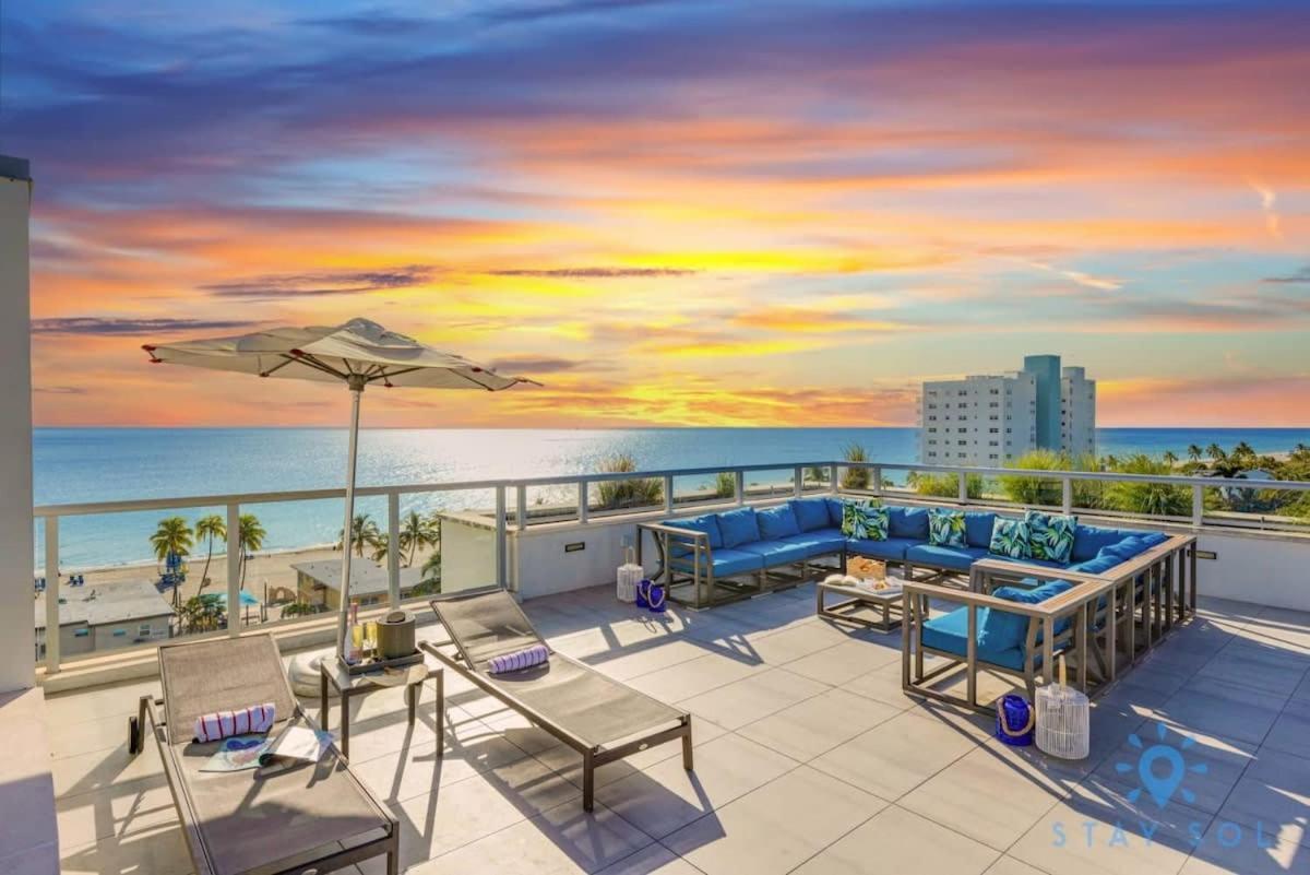 Near Beach - Rooftop Pool - Hot Tub - Broad-Walk Hollywood Exterior foto